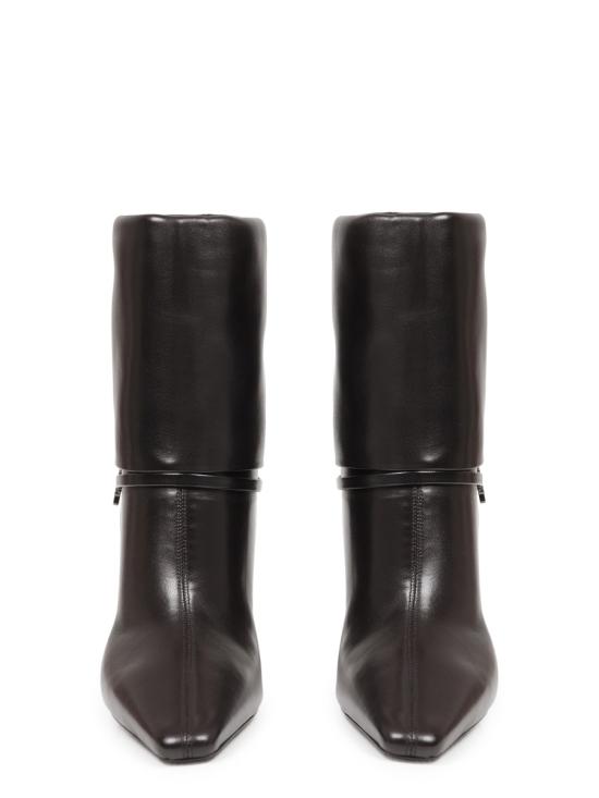 26FW 생로랑 니키 스무스 레더 부츠 801393 AADV22245 BROWN - SAINT LAURENT