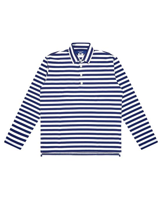 26SS 준야 와타나베 꼼데가르송 폴로 티셔츠 WQT005051 NAVY WHITE