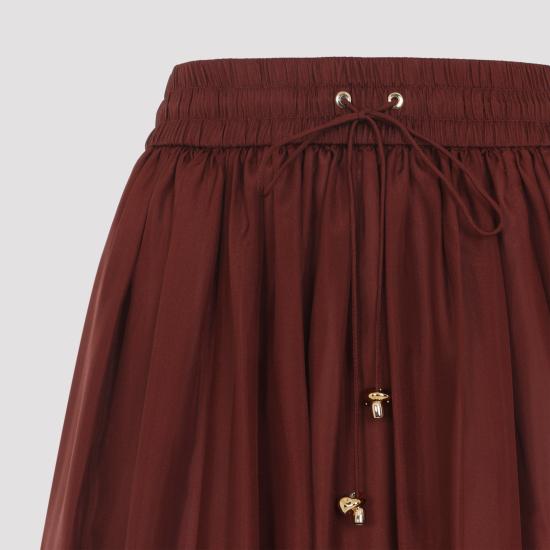 26FW 짐머만 롱 스커트 8440SSS261 MERLOT - ZIMMERMANN