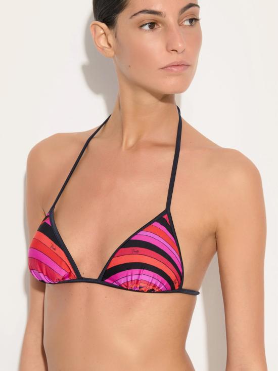 26SS 푸찌 비키니 수영복 6HMX71 6 6H875 P27 FUCHSIA BLACK - PUCCI