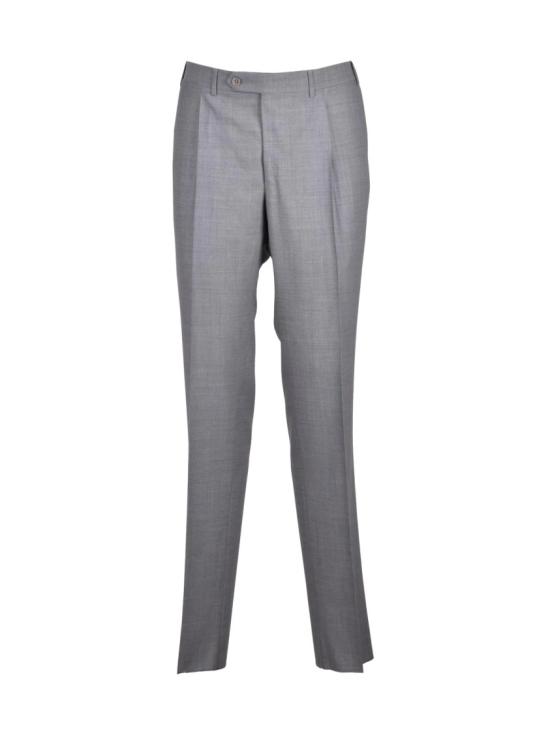 25SS 카날리 수트 세트 그레이 사토리얼 울 남성 정장 - CANALI