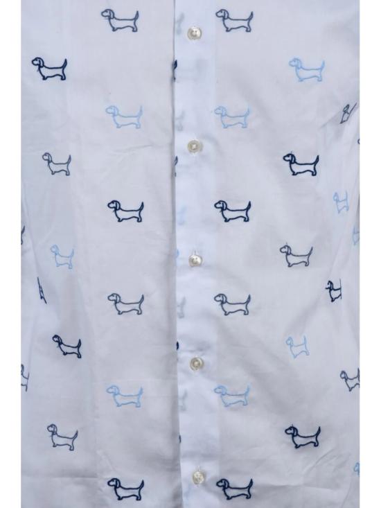 25SS Deuxieme 긴팔 셔츠 흰색 면 남성 - DEUXIEME