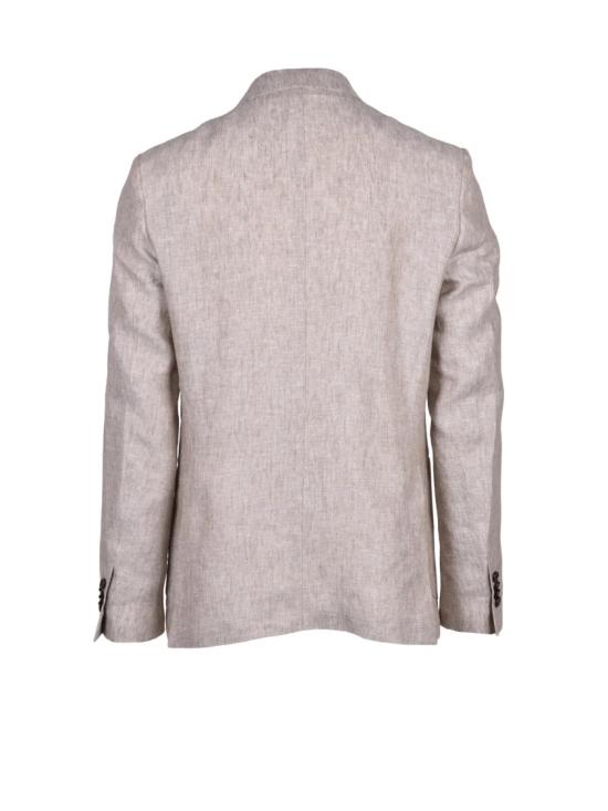  Fugato 수트 세트 베이지 린넨 남성 정장 - OTHER BRANDS