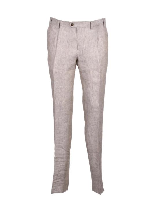  Fugato 수트 세트 베이지 린넨 남성 정장 - OTHER BRANDS