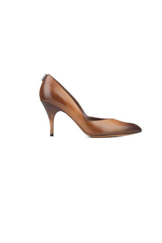 25FW 미우미우 드레스 슈즈 5I546EFA085537 F0046 Cognac