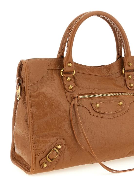 26SS 발렌시아가 르 시티 미디움 백 823058210F62630 Brown - BALENCIAGA