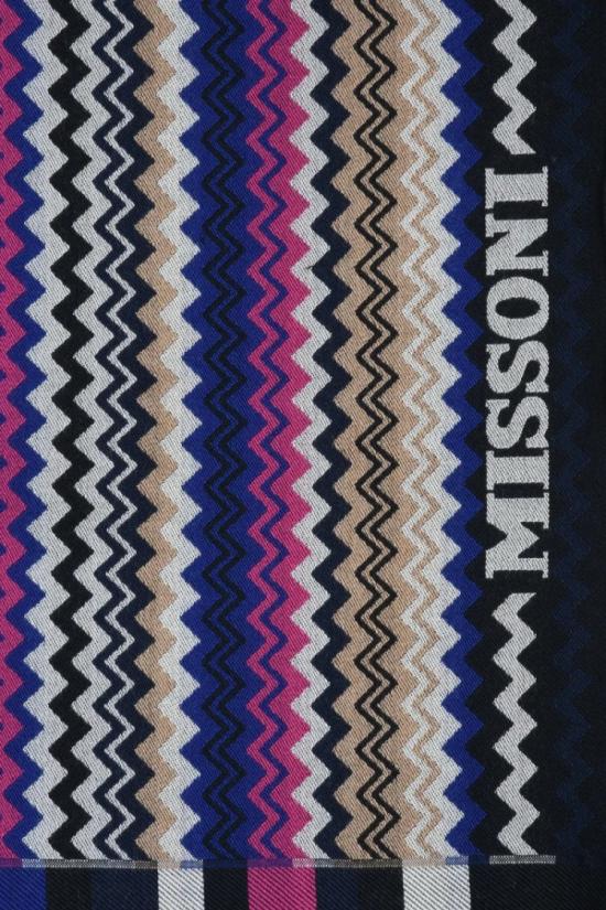  미소니 머플러/스카프 검은색 울 스카프 - MISSONI