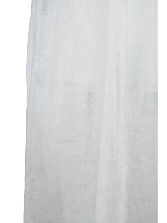  Mm By Max Mara 롱 원피스 화이트 더글라스 린넨 여성 드레스 - MM BY MAX MARA