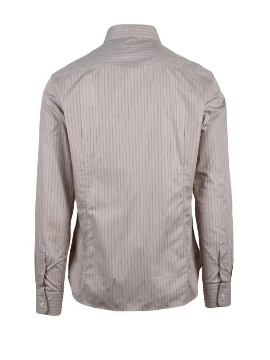 25SS Deuxieme 긴팔 셔츠 베이지색 면 - DEUXIEME