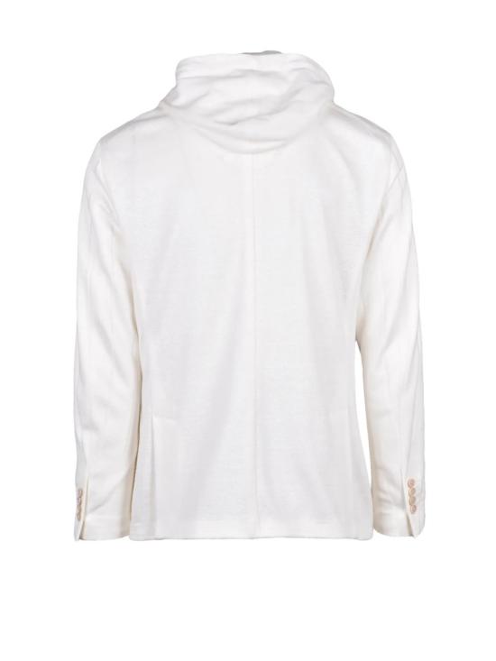 25SS 일레븐티 자켓 화이트 린넨 코튼 블레이저 - ELEVENTY