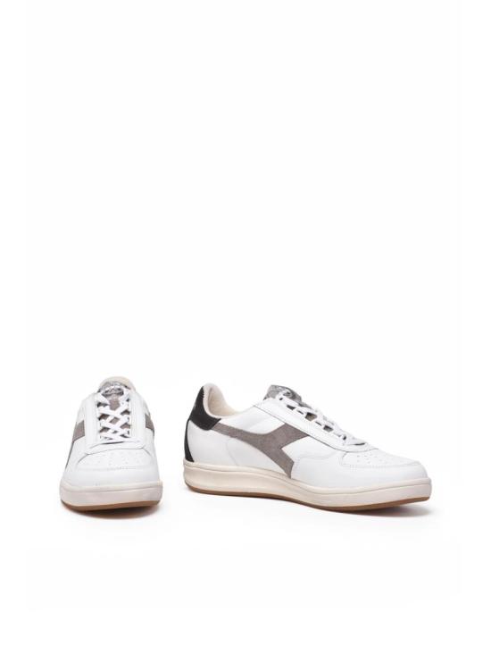  디아도라 헤리티지 스니커즈 화이트 도브 가죽 폴리에스터 B.Elite - DIADORA HERITAGE