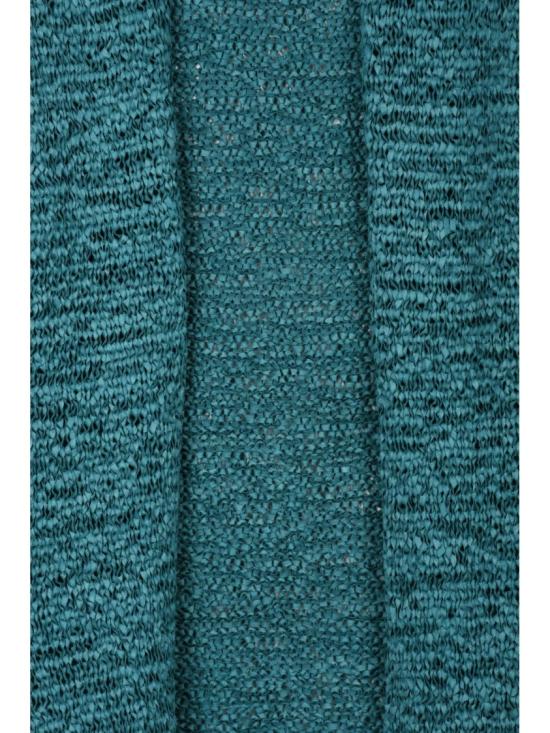 25SS 알파스튜디오 니트웨어 녹색 폴리에스터 폴리아미드 브레이드 리본 가디건 - ALPHA STUDIO