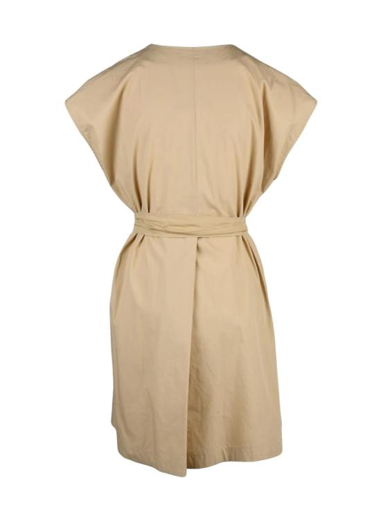 25SS 막스마라 미디 원피스 베이지 미티코 코튼 튜닉 드레스 - MAX MARA