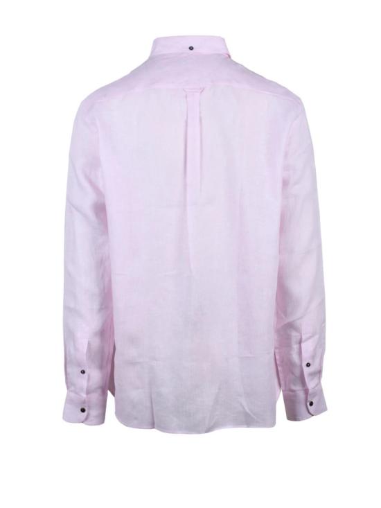 25SS Deuxieme 긴팔 셔츠 핑크 린넨 - DEUXIEME