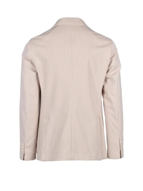  Luca Bertelli 수트 자켓 베이지색 면 폴리아미드 엘라스테인 재킷 - OTHER BRANDS