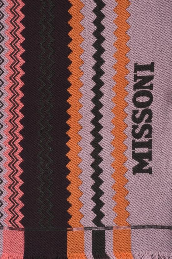  미소니 머플러/스카프 갈색 울 스카프 - MISSONI