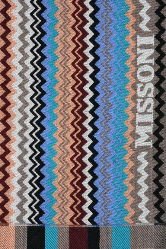  미소니 머플러/스카프 회색 울 스카프 - MISSONI