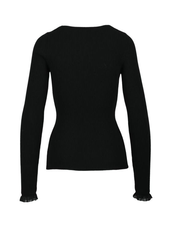  필로소피 니트웨어 블랙 비스코스 폴리에스터 여성 - PHILOSOPHY