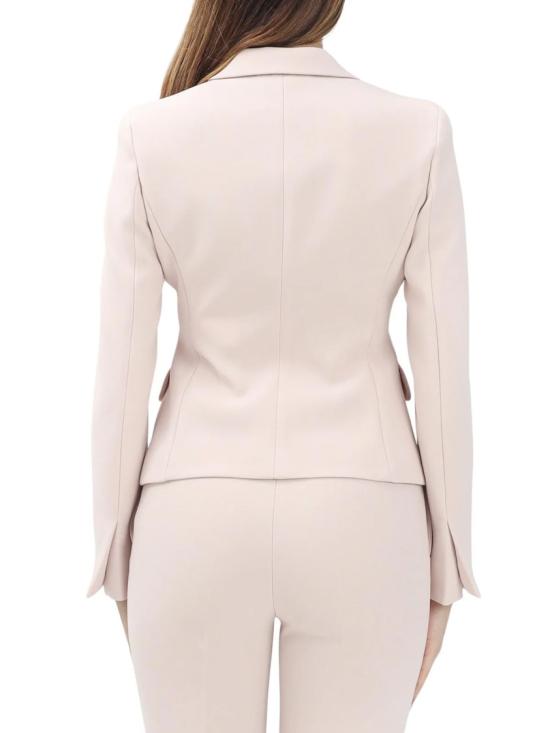 25SS 막스마라 수트 자켓 핑크색 아세테이트 폴리에스터 슬림핏 재킷 - MAX MARA