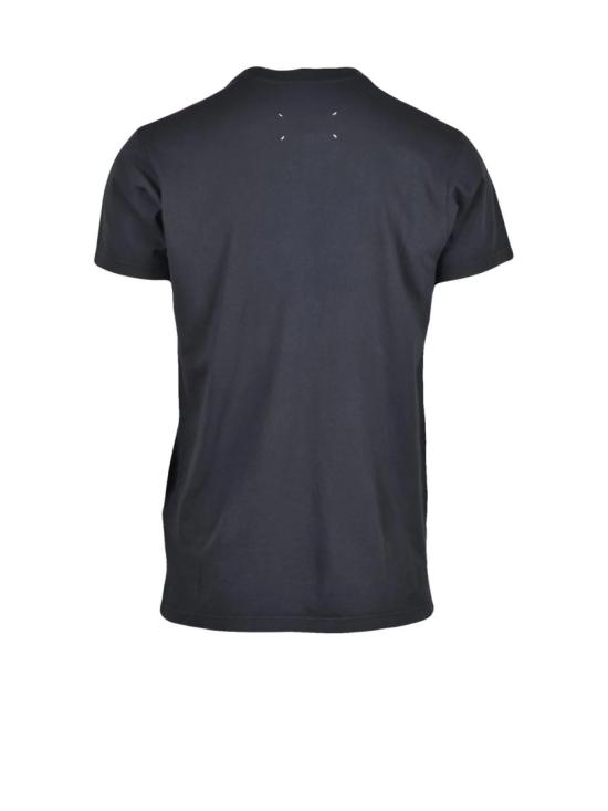 25SS 마르지엘라 반팔 티셔츠 검정색 면 티셔츠 - MAISON MARGIELA