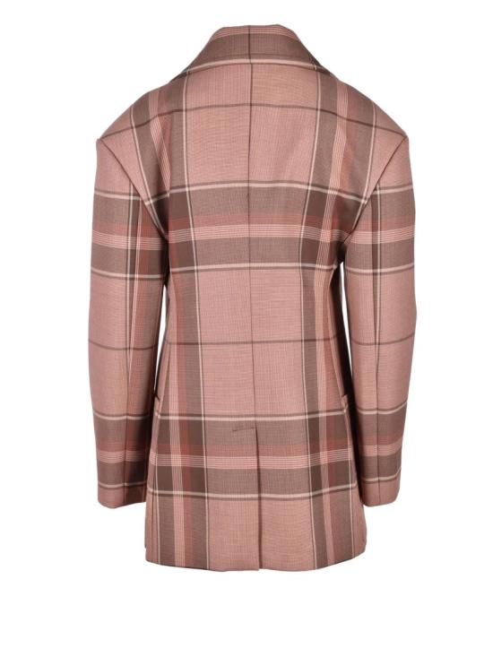  스텔라 맥카트니 코트 갈색/붉은색 짧은 - STELLA MCCARTNEY