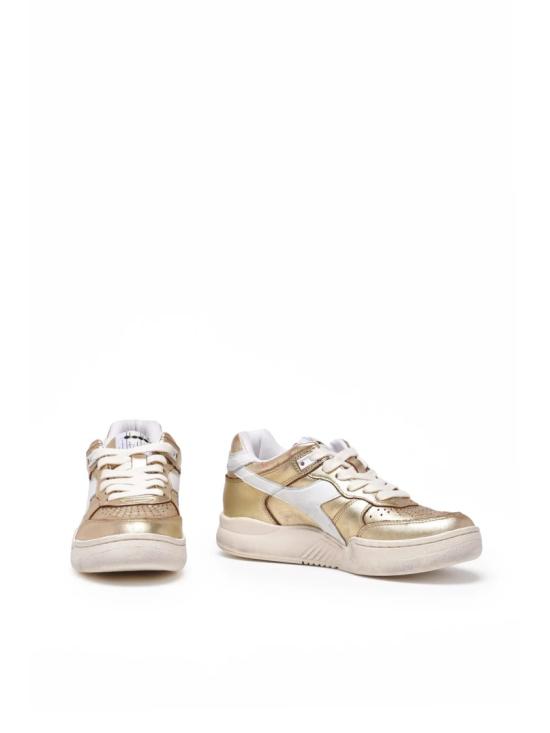  디아도라 헤리티지 스니커즈 골드 레더 B.560 - DIADORA HERITAGE