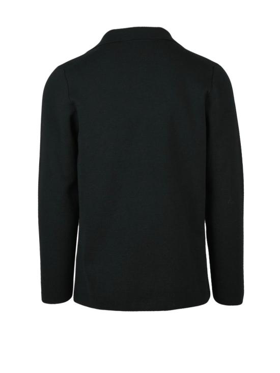  La Qualite' Depuis 1970 수트 자켓 블랙 울 아크릴 남성용 재킷 - OTHER BRANDS