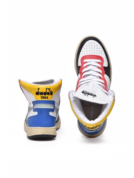  디아도라 헤리티지 스니커즈 다채로운 색상의 가죽 농구화 - DIADORA HERITAGE