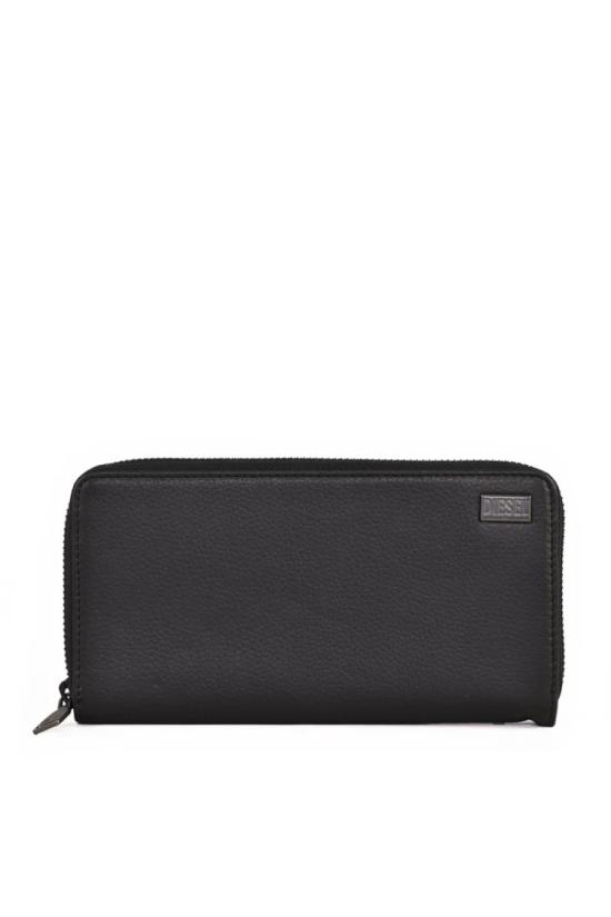  디젤 남성지갑 블랙 가죽 지갑