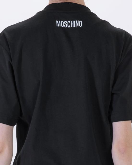 26SS 모스키노 반팔 티셔츠 0711 0441 1555 NERO - MOSCHINO