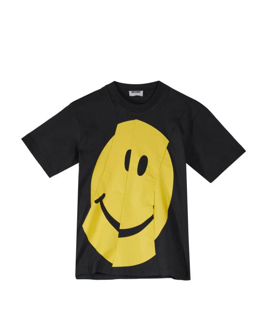 26SS 모스키노 반팔 티셔츠 0711 0441 1555 NERO