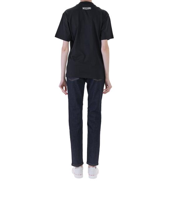 26SS 모스키노 반팔 티셔츠 0711 0441 1555 NERO - MOSCHINO