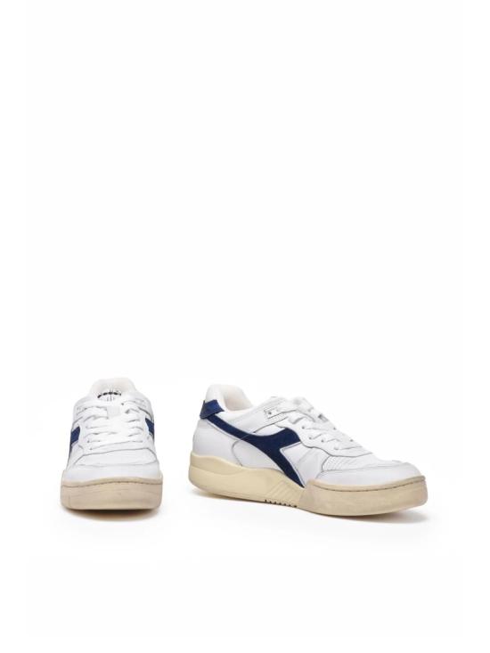  디아도라 헤리티지 스니커즈 화이트 블루 가죽 B.560 - DIADORA HERITAGE