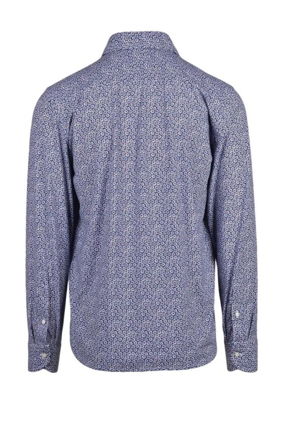 25SS Ghirardelli Next 긴팔 셔츠 파란색 폴리아미드 엘라스테인 소재의 넥스트 남성용 스트레치 - OTHER BRANDS
