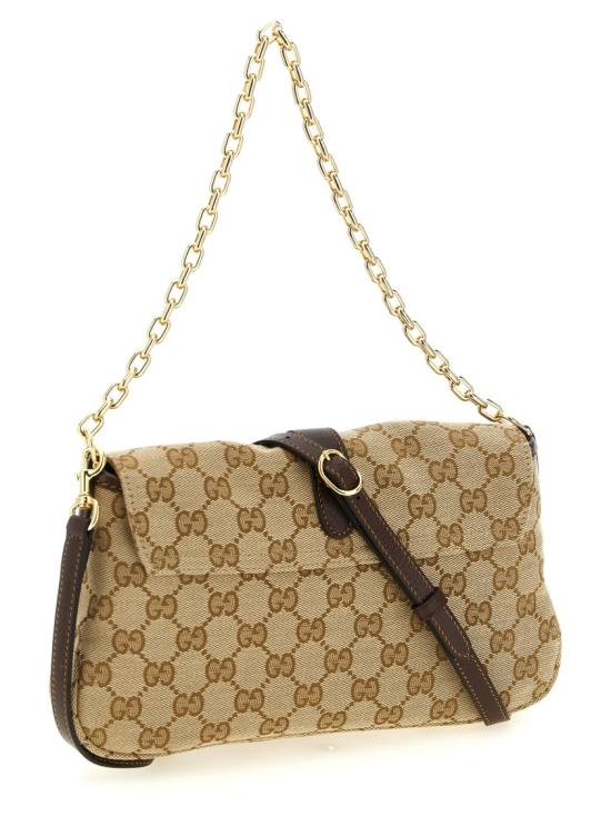 26SS 구찌 아페리티보 GG 캔버스 미디엄 숄더백 866720FAFV29651 Brown - GUCCI