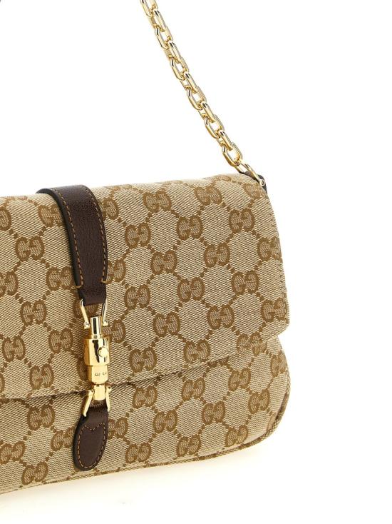 26SS 구찌 아페리티보 GG 캔버스 미디엄 숄더백 866720FAFV29651 Brown - GUCCI