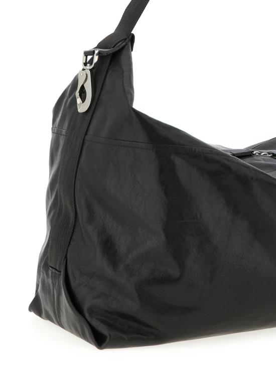 26SS 르메르 페이퍼 럭스 레더 베를링고 72H 위켄드 백 BG0175LL0108BR490 Black - LEMAIRE