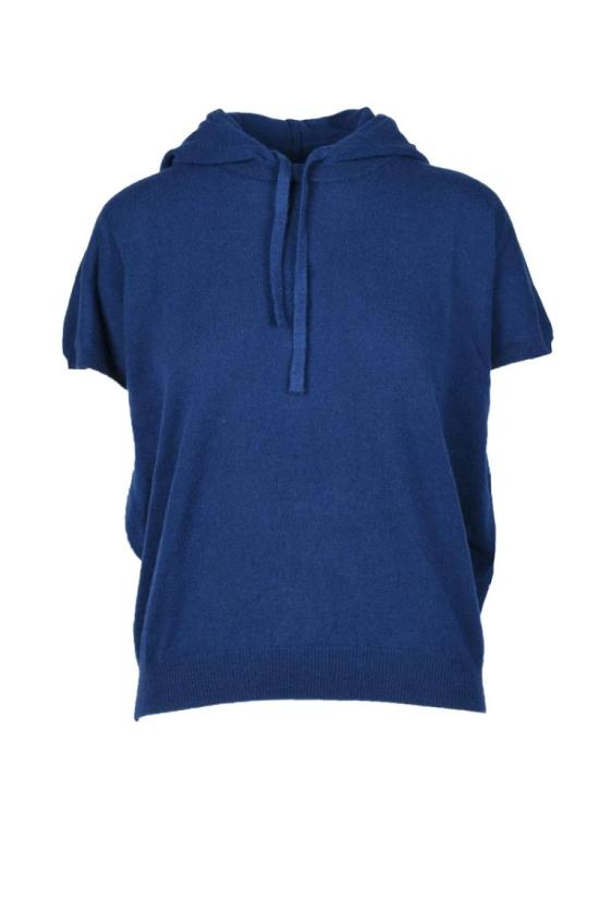  홈워드 클로시스 니트웨어 파란색 모헤어와 캐시미어 스웨터