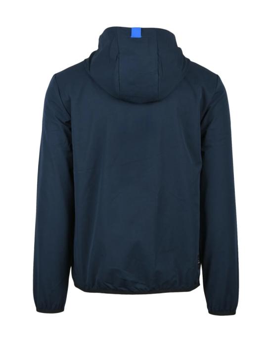 25SS 피콰드로 자켓 블루 남성용 폴리아미드 기능성 재킷 - PIQUADRO