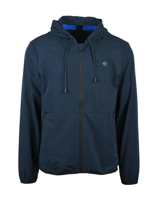 25SS 피콰드로 자켓 블루 남성용 폴리아미드 기능성 재킷