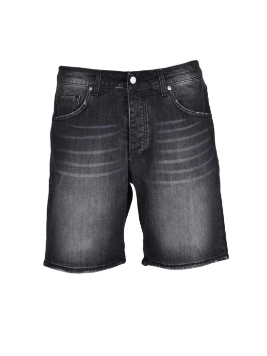 25SS Dressism. 데님 숏팬츠 검정색 면 버뮤다 반바지