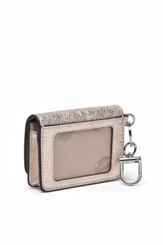 25SS 토리버치 지갑 골드 송아지 가죽 카드 - TORY BURCH
