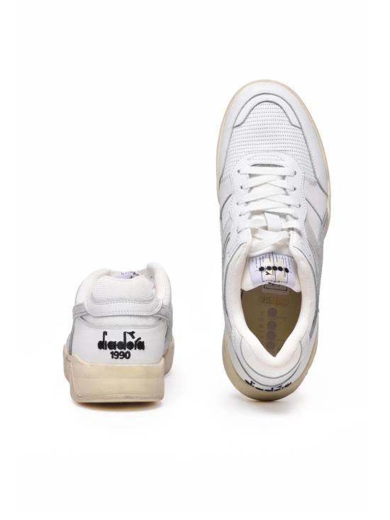  디아도라 헤리티지 스니커즈 화이트 그레이 가죽 B.560 - DIADORA HERITAGE