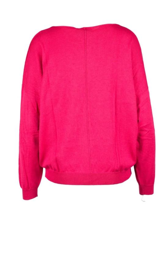  비유 니트웨어 푸시아 코튼 캐시미어 스웨터 - BE YOU