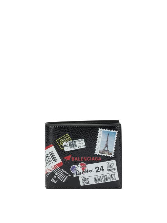 26SS 발렌시아가 남성지갑 8671482ACHI1084 Black