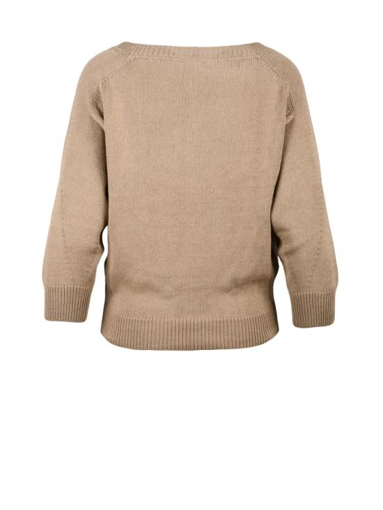 25SS 알파스튜디오 니트웨어 터쿼이즈 색상 면 보트넥 래글런 스웨터 - ALPHA STUDIO