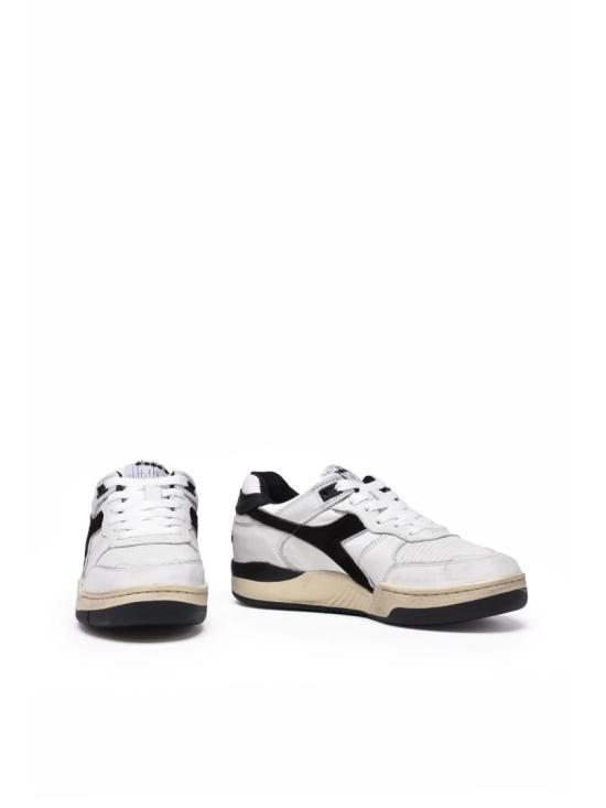  디아도라 헤리티지 스니커즈 화이트/블랙 가죽 B.560 - DIADORA HERITAGE