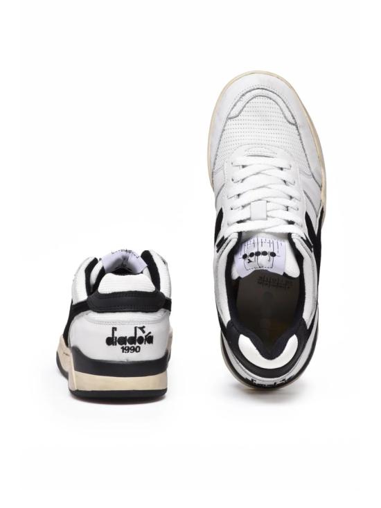  디아도라 헤리티지 스니커즈 화이트/블랙 가죽 B.560 - DIADORA HERITAGE