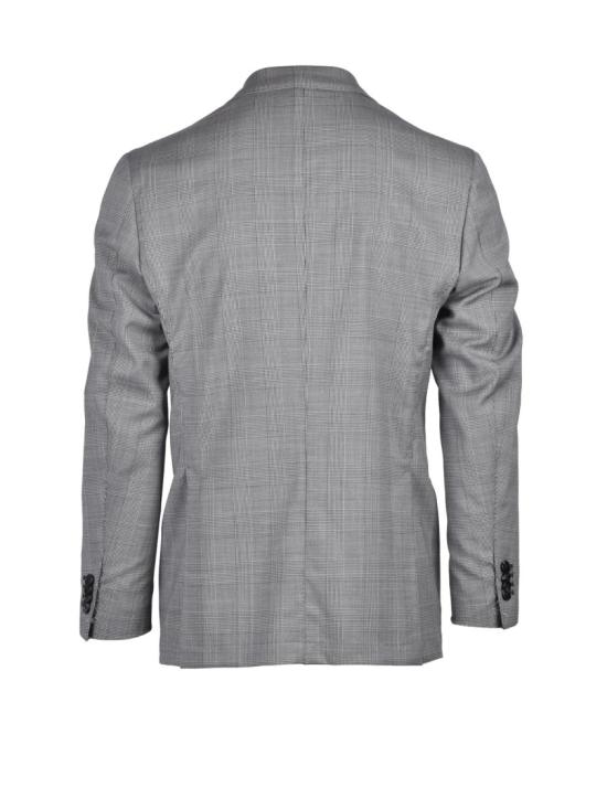  Sartoria Massacri 수트 세트 회색 버진 울 폴리에스터 엘라스테인 남성 정장 - OTHER BRANDS
