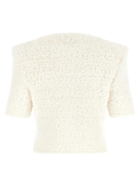 26SS 발망 니트웨어 GF0KL290KJ890KA Neutrals - BALMAIN